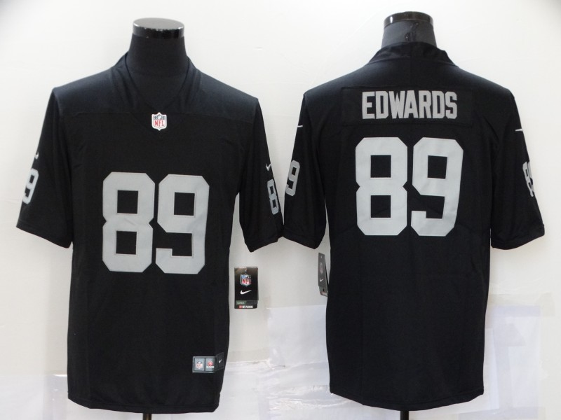 Men's Las Vegas Raiders Bryan Edwards #89 Black Jersey